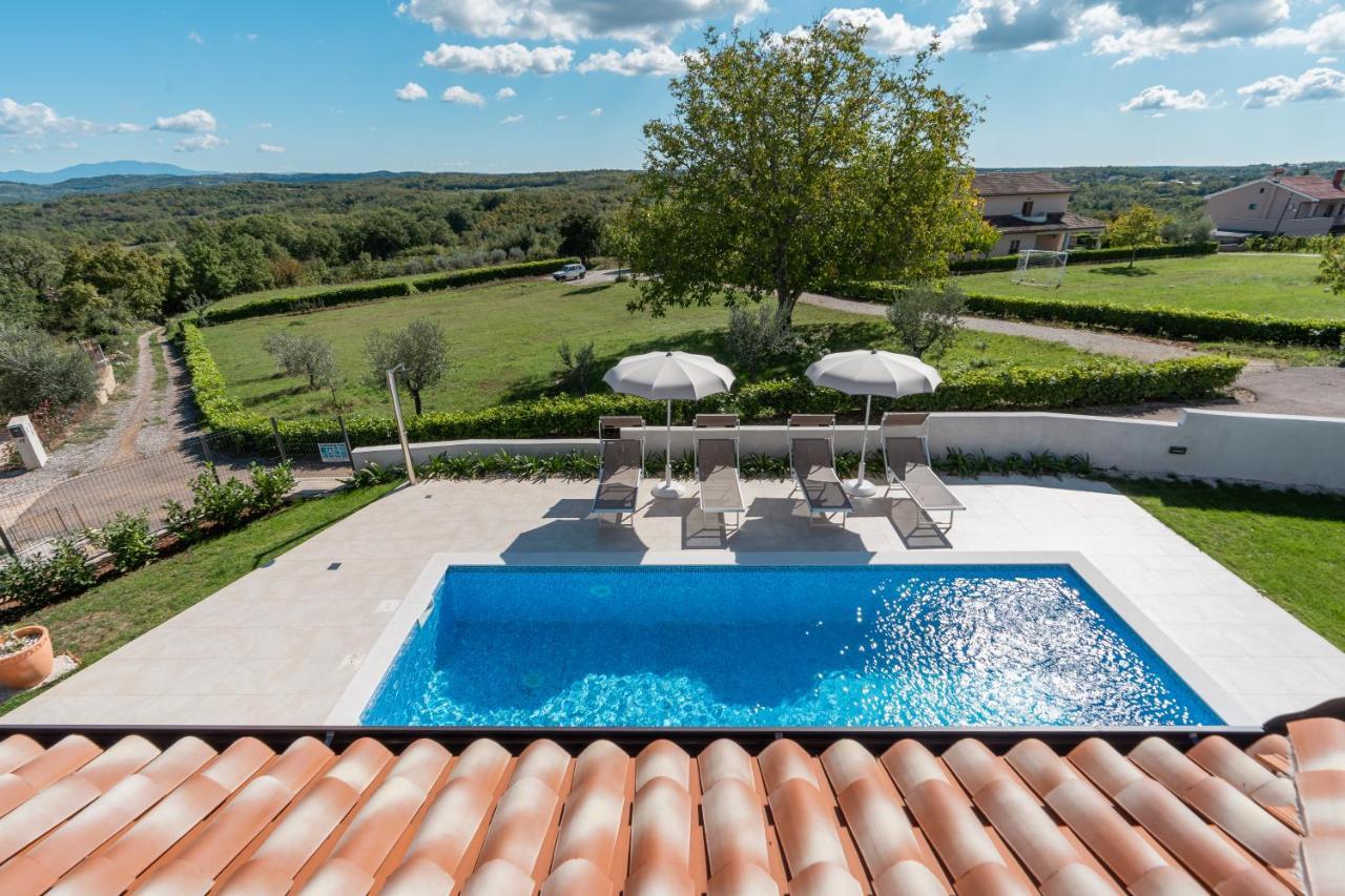 Villa Atop The Village With Stunning View Vižinada Εξωτερικό φωτογραφία